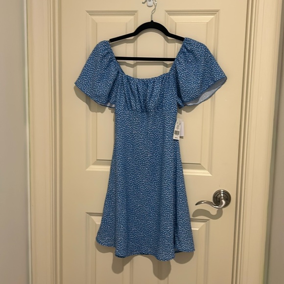 Blue Mini Dress - Picture 1 of 5